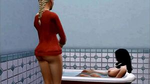 Sims 4 Girls Night - A Friends Parody