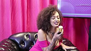 Ela wants to sit on Thiago Ventura's dick in swing orgy - Lana Poison?