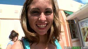 hot ass riley reed chats with new friend