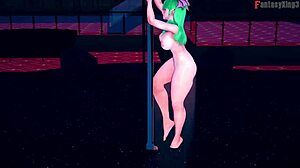 morrigan table dance full halloween special on sheer fantasyking3 in 3d cartoon hentai