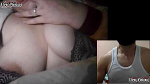 My Big Tits Neighbor Calls Me A Lot To See Me Cum With Masturbation Solo