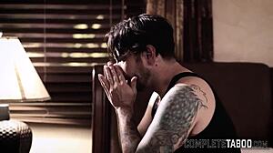 Hey, wanna join this teen for a wild taboo threeway?