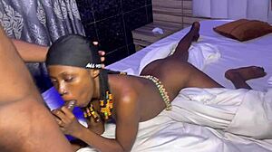 Petite girl gets creampie on my dick