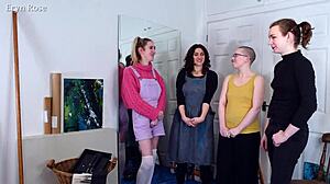 Behind The Scenes - Blank Canvas And Turned To Stone