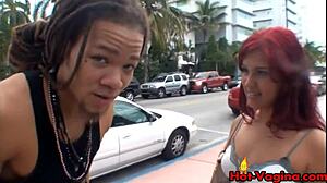 Redhead Chloe Cross Receives Deepthroat Blowjob And Facial Cumshot