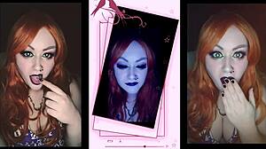 Goddess lana tricks you into cum eating instructions with teasing babe