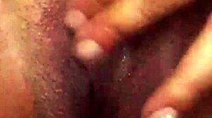 Brazilian Amateur Moans During Masturbation!