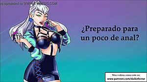Extreme JOI with Evelynn from LOL in KDA Style Spanish Voice