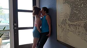 Hey stepdaughter, wanna taste my pussy after a long day? Welcome home!