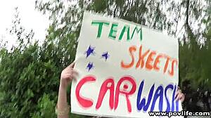 POVLife Brunette Alice White POV Hardcore Sex