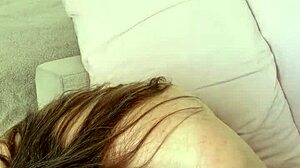 Horny busty granny says, 'Seduce my step grandson for BLOWJOB and TITTYFUCK!'