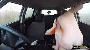 hey, watch redhead ella hughes swallow a hot cumload after blowjob