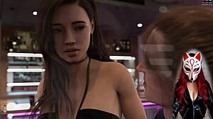 Steps Of Debauchery 19 - Upskirt At The Bar