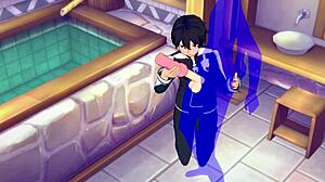 Gay Japanese game Sword Art Online: YAOI edition