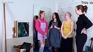 Behind The Scenes - Blank Canvas And Turned To Stone