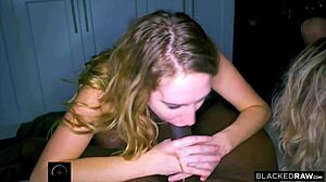 Vixenplus interracial prom 2019: group sex with spanking, squirting, and creampie