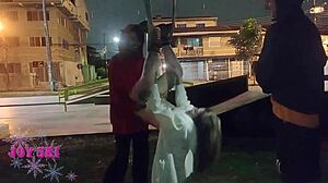 my friends took me to the square