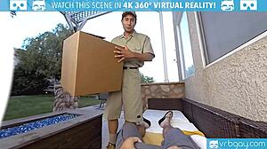 Hot Stud Gabriel Fucks Ass Outdoors In Gay Vr