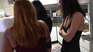 Um dia de gravação com as gostosas na mansão do ted - só putaria da boa