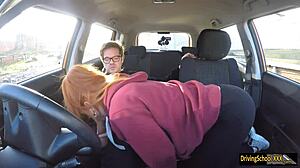 hey, watch redhead ella hughes swallow a hot cumload after blowjob