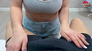 i passionately kiss, caress, ride to climax on breasts