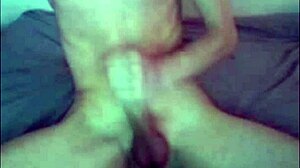 Solo Gay Boy Jerking Off His Hard Cock