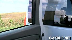 I share a pleasing oral moment with a gay partner in POV