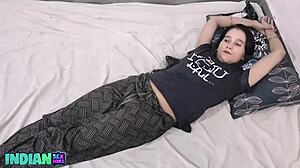 Real Desi Amateur Couple Preeti Bhabhi in Hot Ranch Sex