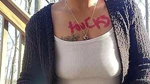 No fucks given in messy outdoor desperation