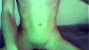 Solo Gay Boy Jerking Off His Hard Cock