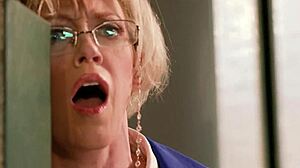 blonde mature librarian dee williams double penetrated by two big cocks in taboo group