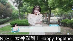 i am playing a dating game with my partner in happy together part one