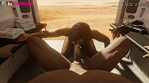 I, uh, gave valeria garza a blowjob in cowgirl riding and cumshot for call of duty modern warfare 2 3d animation