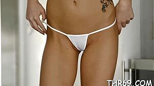 dream oral stimulation leads to teen 18+ fucking and huge cum in pussy cumshot