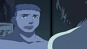 Shy anime yuri gets pussy fucked hard