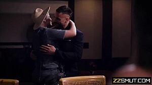 i'm a teen waitress seducing my married boss at the wedding, giving blowjob and fucking