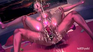 dominant cowgirl rides hard with wild boobjobs in steamy action