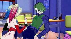 Harley Quinn Hentai Features Intense Blowjob And Cumshot Scenes