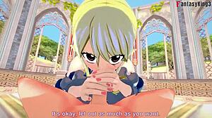 lucy heartfilia sucks deepthroat in fairy tail hentai