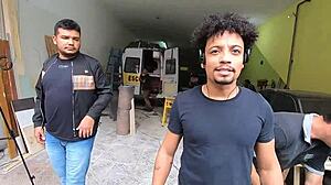 Monique bertolini pranks joao kleber in california motorhome workshop