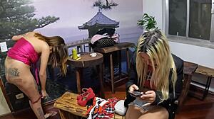 behind the scenes with ma santos and mila falk