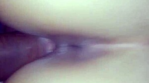 Latina wife in white thong during quarantine