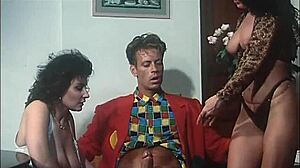 hey, these brunettes can’t get enough of rocco’s huge cock in vintage HD