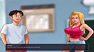 i'm playing summer time saga unc part 32 with errors