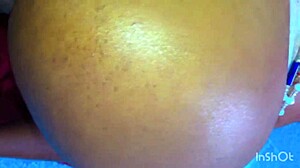 thick ass ebony keeps squirting in deep missionary, cumming ten times