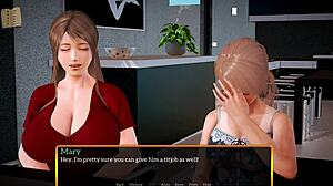 Exploring my new stepfamily in this game episode.