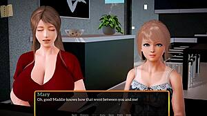 Exploring my new stepfamily in this game episode.