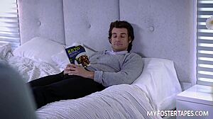 This is how to correct a rebellious foster girl by stripping her naked. Her new foster father’s big cock and wife’s tongue show tough love.