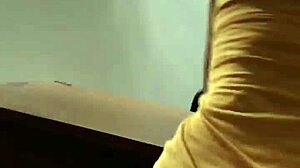 Mexican Teen Twerks Cute Ass in Office Dress at Work