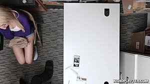 jessica jones chats with the lp officer at the office